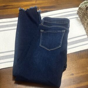 KanCan Dark Indigo Ankle Jeans